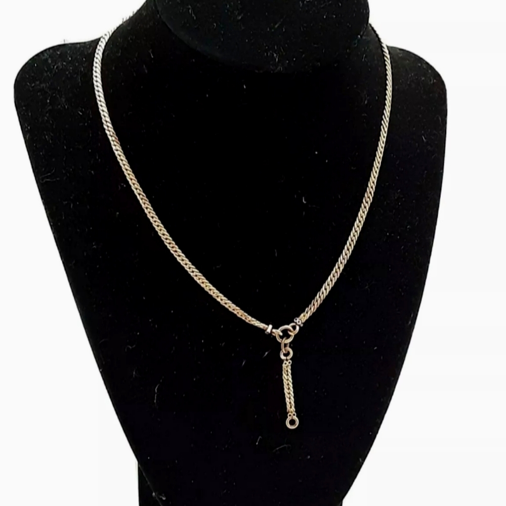 Vintage Gold Fill Y Chain / Watch Chain